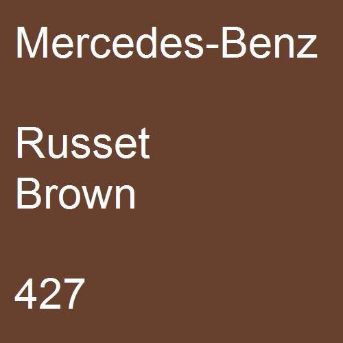 Mercedes-Benz, Russet Brown, 427.